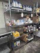 2 Shelves 72x48x20in Contents not Included Must be Removed After 4 on Removal Day