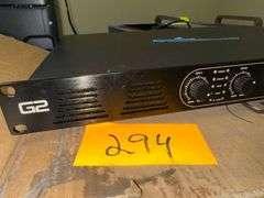 G2 Class-D Amplifier - Model G2-AN4120-D - Channels 1,2,3 Need Fixed