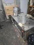 8ft TABLE - Can Opener Contents not Included Must be Removed After 4 on Removal Day