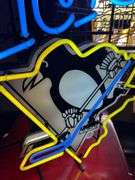 Labatt Blue x Pittsburgh Penguins Neon Beer Sign - 3ft Long