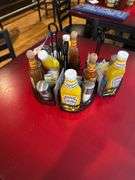 4- Condiment Displays Condiments Included