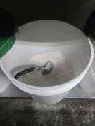Buckets of Sugar and Flour