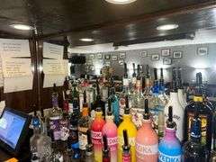 Decorative Ornate Back Bar - Can Be Disassembled