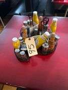 4- Condiment Displays Condiments Included