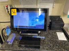 Restaurant POS (Point of Sale) System - Touch Dynamic Displays, SNBC and Epson Label Printer, Onn Tablet, Cash Register