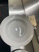 White Serving Plates 11 Inch Round with 13x10 Inch Plates