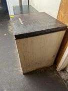 WHIRLPOOL Model # EH060FXK Chest Freezer 3ft. H. X 26 in. Square Located In Basement