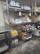 Contents on Shelf - Mustard - Beans - Various Sauces - Spices Shelf not Included
