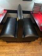 4Ft. L. Dining Table- 4Ft. L. Single Upholsterd Booth- 4 Ft. L. Upholstered Double Booth