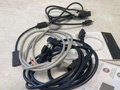 3 Vizio Replacement Power Cords 10 ft. Long . 2 Microphone Cables,3 Computer Cables