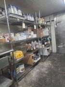 2 Shelves 72x48x20in Contents not Included Must be Removed After 4 on Removal Day