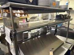 Turbo Air Refrigerated Prep Station - Model MST-48-18-N (48in x 36in x 43in) w/ Warming Shelf and Prep Table - 1PH - Can Be Disassembled
