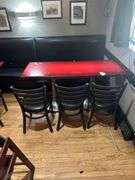 4Ft. L. Dining Table 3 Dining Chairs