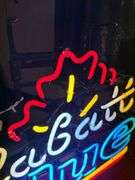 Labatt Blue Neon Beer Sign - 2ft Tall