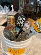 5 Beer Taps in a Plastic Bucket