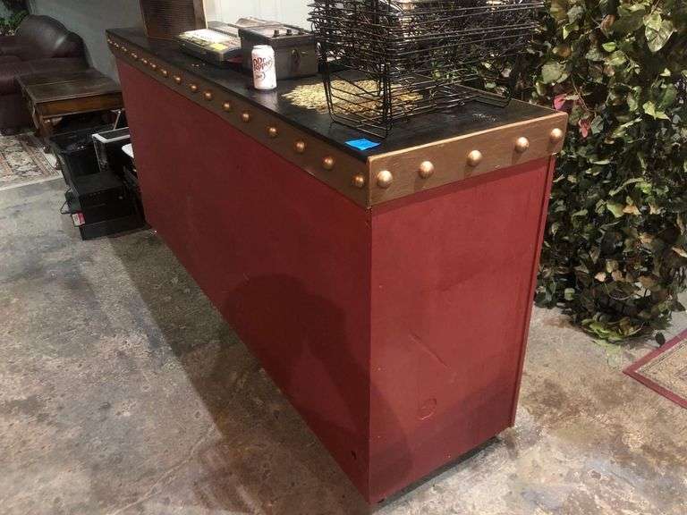 8ft Wooden Bar Table