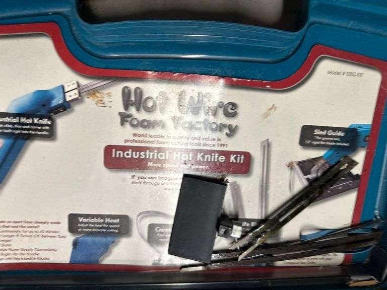 Hot Wire Foam Cutter With Case