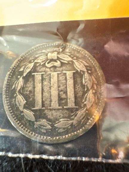 1866 Nickel Three Cents