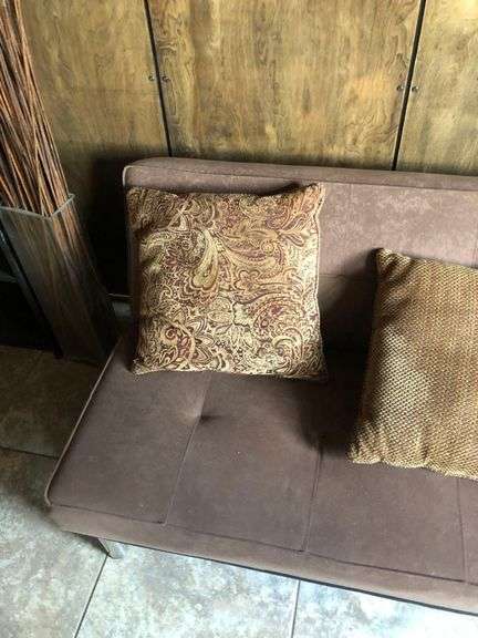 6ft Couch with 3 Pillows