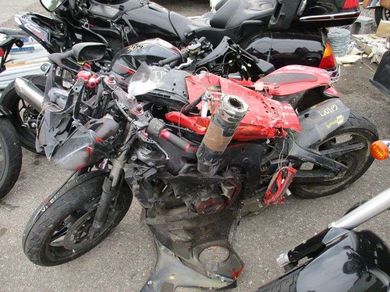 RED/BLACK, 2008, YAMAHA YZF-R6, JYARJ06E98A036407,  ,