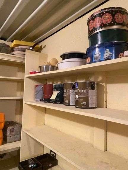 Contents of Shelves