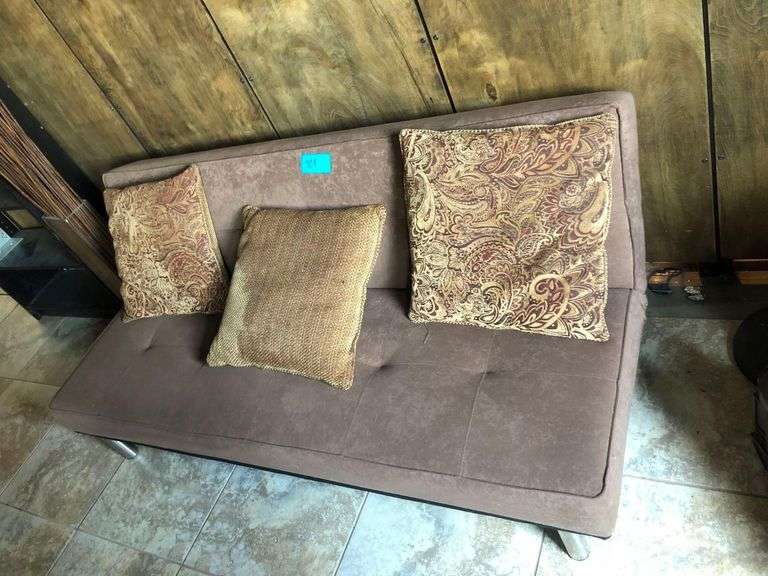 6ft Couch with 3 Pillows
