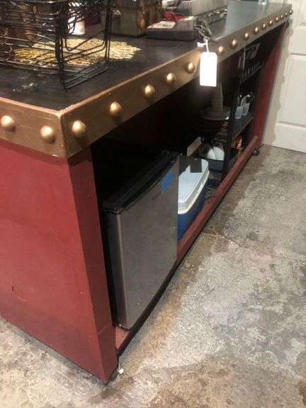 8ft Wooden Bar Table