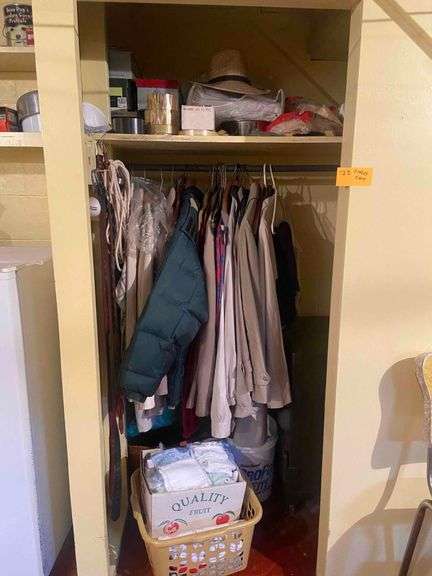 Contents of Closet