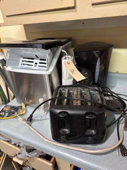 Newair Ice Machine, Toaster, Coffee Maker