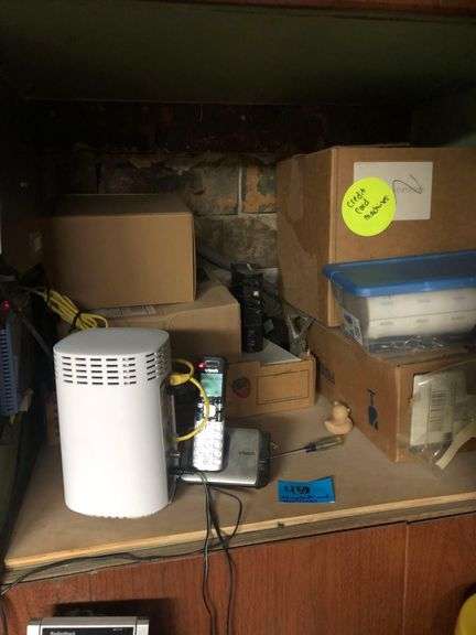 Landline Phone, Various Electronic Devices, Credit Card Machines
