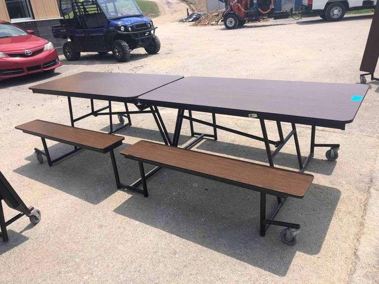 10 FT Folding Cafeteria Table