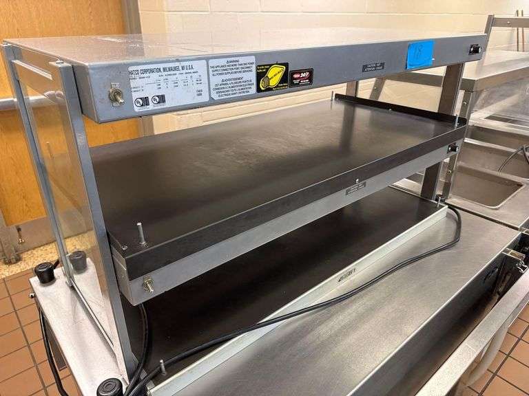 Serving Line For School Cafeteria 3 Pieces each is 46x28x59 Inches