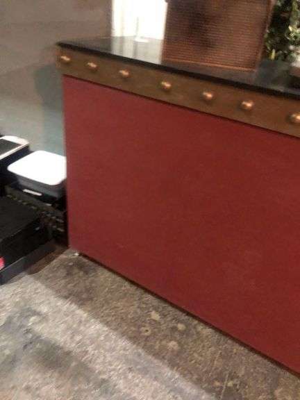 8ft Wooden Bar Table