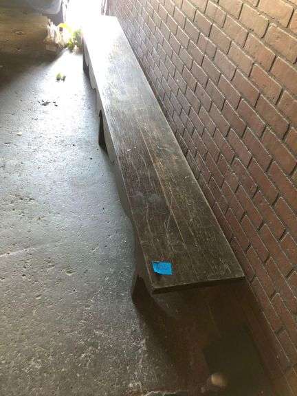 10ft Wooden Bench