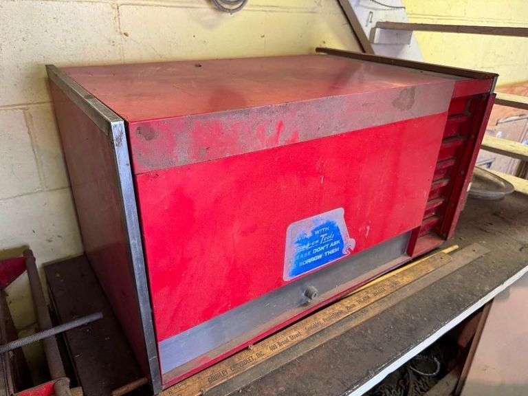 Vintage Snap On Tool Chest with All Contents - LOADED With Value -  Including Wrench Sets, Sockets, Screwdrivers, MAC, Craftsman, SK
