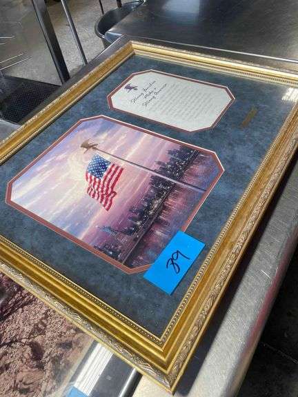 Plaque Picture 23inx29in