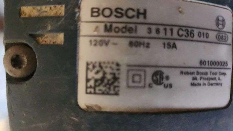 Bosch Jack Hammer in Case