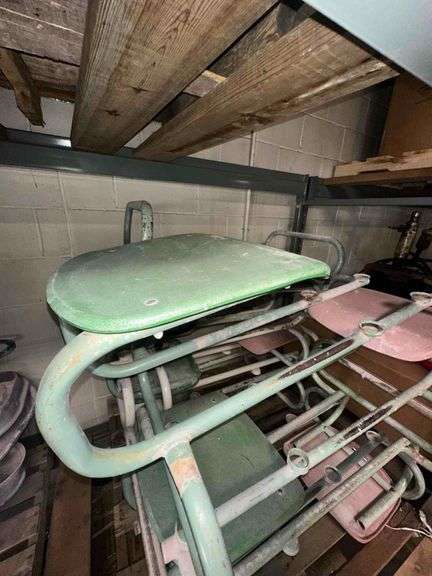 3 Amaco Electric Pottery Wheels and Benches