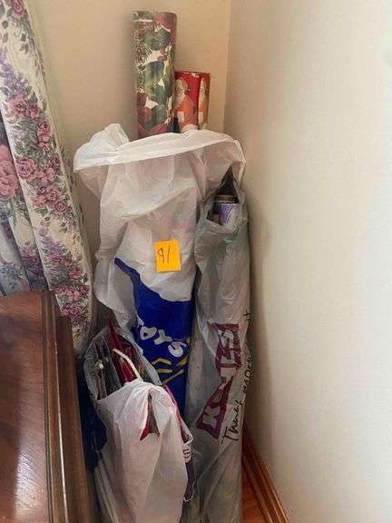 Wrapping Paper and Gift Bags