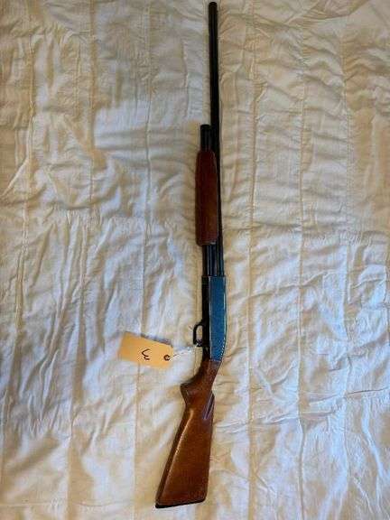 New Haven 12 ga Pump Shotgun  (All firearms will need to be picked up at a dealer - Sam Piccinini)  Preview of  Guns will be at Master Ammo Co. in Rochester