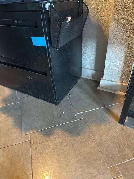 Steel Filing Cabinet 3ft. L. X 19in. D. X 28in. H. - Contents Not Included