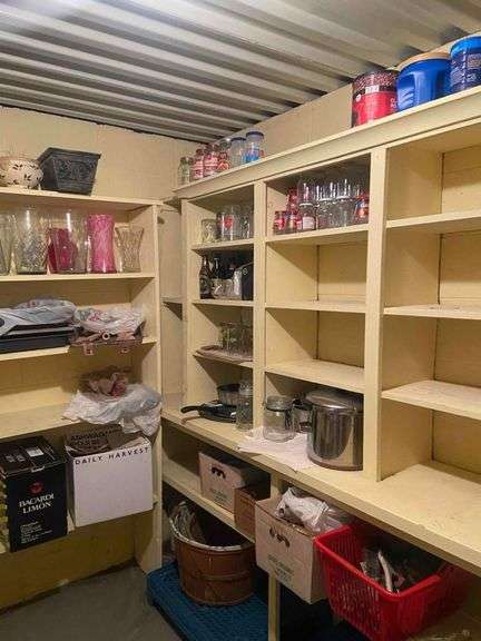 Contents of Shelves