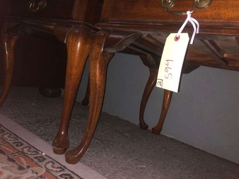 2 Wooden Bedside Tables with Drawers