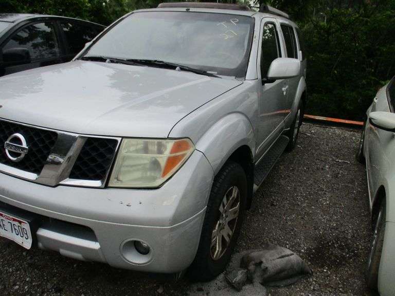 SILVER, 2005, NISSAN PATHFINDER, 5N1AR18WX5C774377,  ,