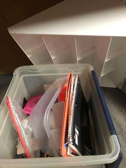 All Contents Under Desk Including Scare House Jackets, Tickets, Display Box