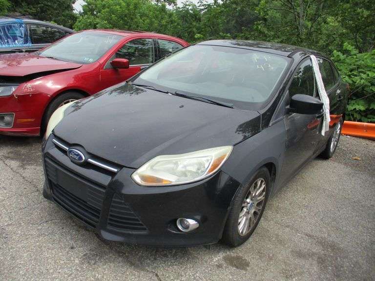 BLACK, 2012, FORD FOCUS, 1FAHP3F20CL164432,  ,