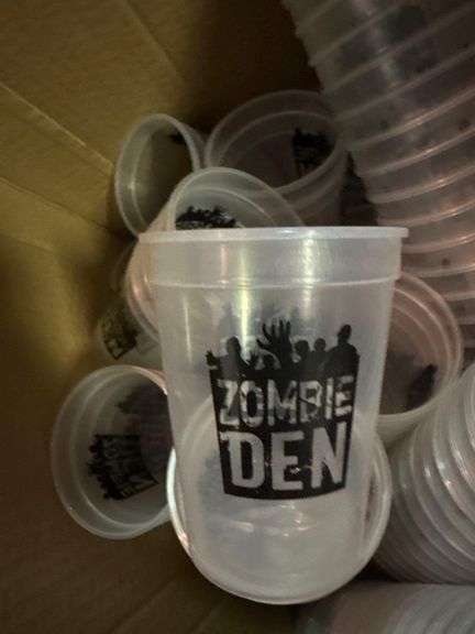 8 Boxes of Small Plastic Cups