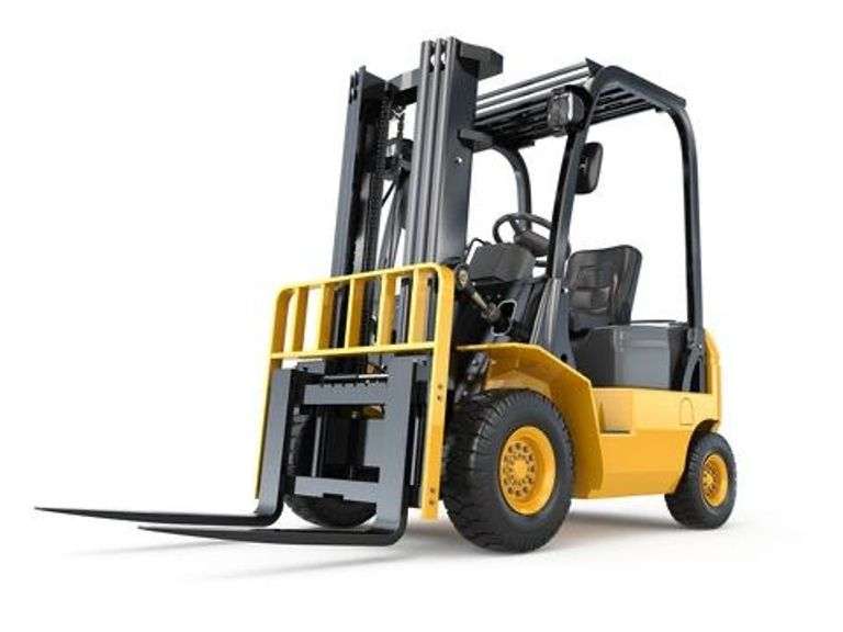 Forklift is available to assist in loading
