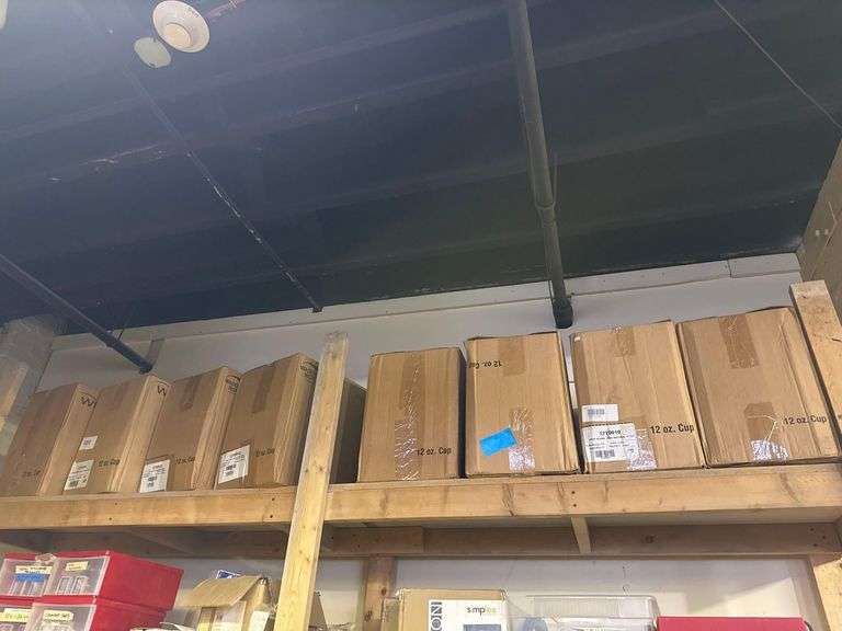 8 Boxes of Small Plastic Cups