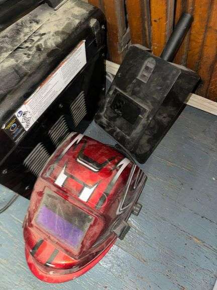 Chicago Electric Flux Portable Wire Welder - 1PH - Includes 2 Helmets